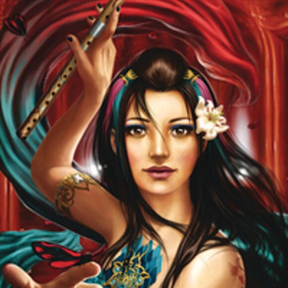 Divine Circus Oracle Kit Set, 44 cards oracle with guidebook - Picture 3 of 6